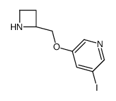 3-[[(2S)-azetidin-2-yl]methoxy]-5-iodopyridine Structure