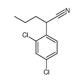 (2R)-2-(2,4-二氯苯基)戊腈结构式