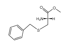 S-benzyl-(L)-cysteine methyl ester结构式