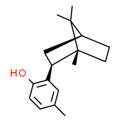 exo-2-(1,7,7-trimethylbicyclo[2.2.1]hept-2-yl)-p-cresol结构式