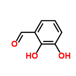 2,3-二羟基苯甲醛结构式