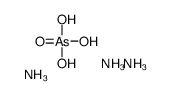 triazanium,trioxido(oxo)-λ5-arsane Structure