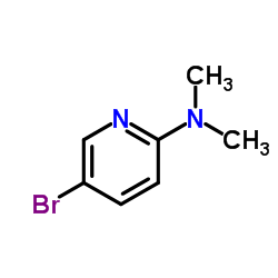 5-溴-2-(N,N-二甲基-1-)吡啶结构式