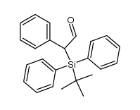 2-tert-Butyldiphenylsilyl-2-phenylethanal结构式