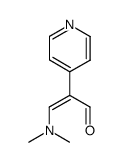 α-(4-pyridinyl)-β-(dimethylamino)acrolein结构式