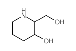 2-(羟基甲基)哌啶-3-醇结构式