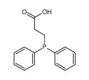 3-(Diphenylphosphino)propionic acid structure