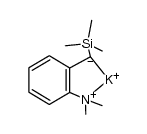 2-Me2N-α-Me3Si-benzylpotassium Structure