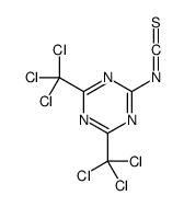 2-isothiocyanato-4,6-bis(trichloromethyl)-1,3,5-triazine Structure