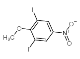 1,3-二碘-2-甲氧基-5-硝基苯结构式
