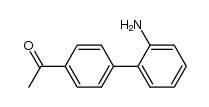 1-(2'-aminobiphenyl-4-yl)ethanone结构式