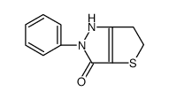 2-phenyl-5,6-dihydro-1H-thieno[3,2-c]pyrazol-3-one Structure