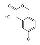 (S)-2-(3-氯苯基)-2-羟基乙酸甲酯结构式