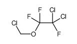chloromethyl 2,2-dichloro-1,1,2-trifluoroethyl ether Structure