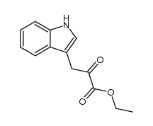 indol-3-yl-pyruvic acid ethyl ester Structure