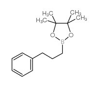3-苯基-1-丙基硼酸频哪酯结构式