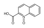 2-羧基喹啉1-氧化物结构式