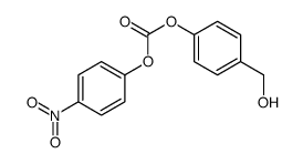 [4-(hydroxymethyl)phenyl] (4-nitrophenyl) carbonate Structure