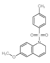 6-methoxy-1-(4-methylphenyl)sulfonyl-2H-quinoline Structure