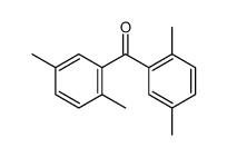 Bis(2,5-dimethylphenyl)methanone Structure