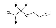 2-(2-chloro-1,1,2-trifluoro-ethoxy)-ethanol Structure