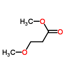 3-甲氧基丙酸甲酯结构式