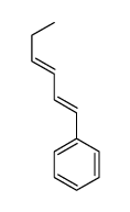 hexa-1,3-dienylbenzene Structure