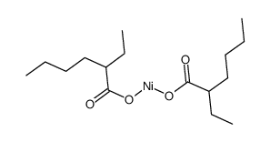 2-乙基己酸镍(II)结构式