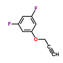 1,3-Difluoro-5-(2-propyn-1-yloxy)benzene Structure