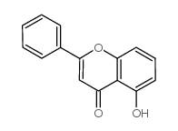 5-羟基黄酮结构式