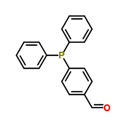 4-(二苯基膦基)苯甲醛结构式
