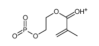 2-[(hydroxyphosphinyl)oxy]ethyl methacrylate结构式