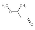 Butanal, 3-methoxy- Structure
