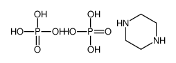 phosphoric acid,piperazine结构式