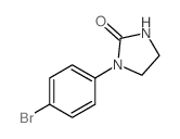 1-(4-溴苯基)咪唑烷-2-酮结构式