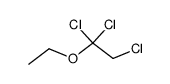 1,1,2-trichloro-1-ethoxyethane结构式