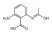 2-乙酰氨基-6-氨基苯甲酸结构式