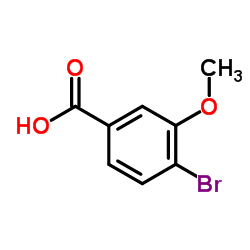 4-溴-3-甲氧基苯甲酸结构式