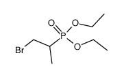 (2-bromo-1-methyl-ethyl)-phosphonic acid diethyl ester结构式