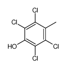 2,3,5,6-tetrachloro-4-methylphenol Structure