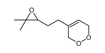 4-[2-(3,3-dimethyloxiran-2-yl)ethyl]-3,6-dihydro-1,2-dioxine Structure