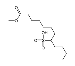 12-methoxy-12-oxododecane-5-sulfonic acid结构式