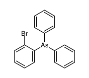 (2-bromophenyl)-diphenylarsane Structure
