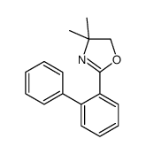 2-联苯-2-基-4,4-二甲基-4,5-二氢噁唑结构式