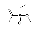 2-[ethyl(methoxy)phosphoryl]prop-1-ene Structure