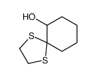 1,4-dithiaspiro[4.5]decan-6-ol结构式