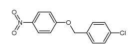 1-chloro-4-[(4-nitrophenoxy)methyl]benzene Structure