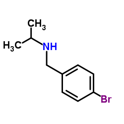 N-(4-Bromobenzyl)-2-propanamine Structure