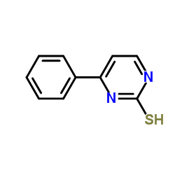 4-phenylpyrimidine-2-thiol Structure