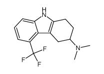 dimethyl-(5-trifluoromethyl-1,2,3,4-tetrahydro-carbazol-3-yl)-amine Structure